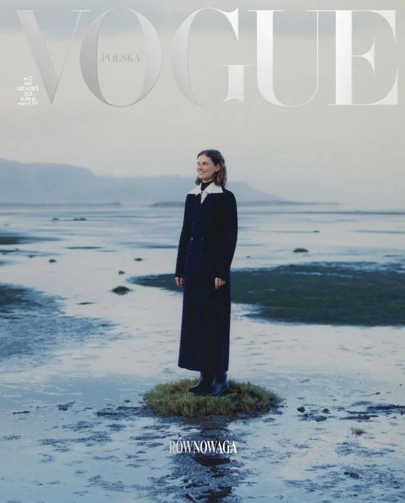 Giedre Dukauskaite in Iceland by Ina Lekiewicz Vogue Poland — Anne